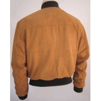 Varsity Suede Jacket